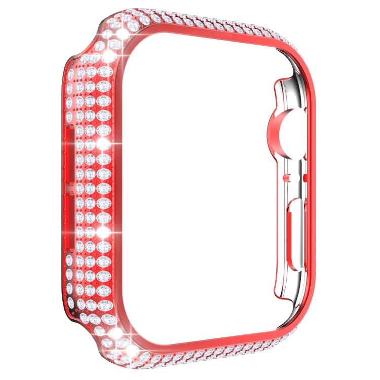Hollowed Diamond PC Watch Case For Apple Watch Series 6&SE&5&4 44mm