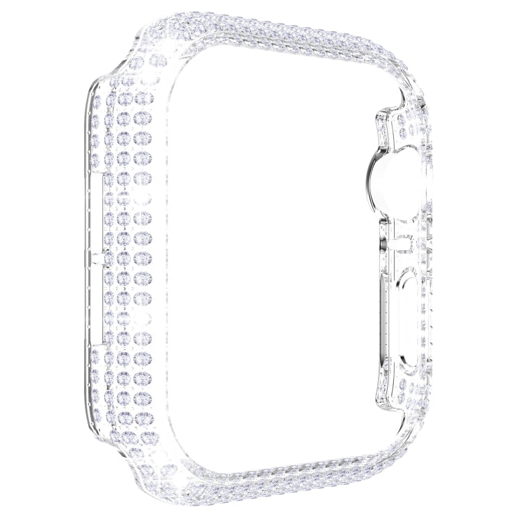 Hollowed Diamond PC Watch Case For Apple Watch Series 6&SE&5&4 44mm