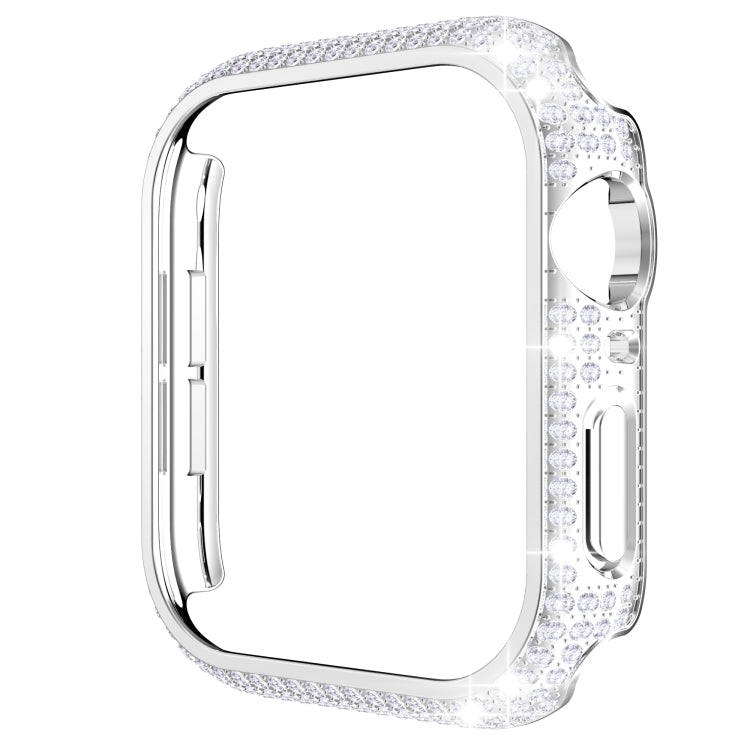 Hollowed Diamond PC Watch Case For Apple Watch Series 6&SE&5&4 44mm