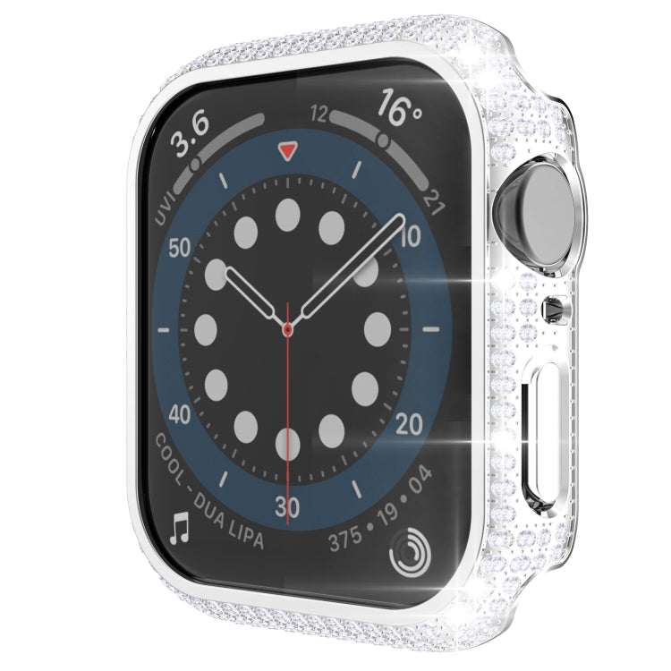 Hollowed Diamond PC Watch Case For Apple Watch Series 6&SE&5&4 44mm