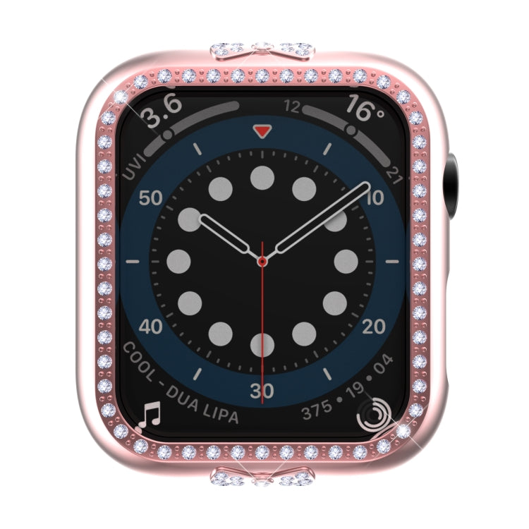 Bow-knot Diamond PC Watch Case For Apple Watch Series 6&SE&5&4 40mm
