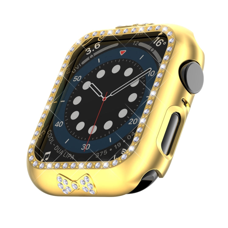 Bow-knot Diamond PC Watch Case For Apple Watch Series 6&SE&5&4 40mm