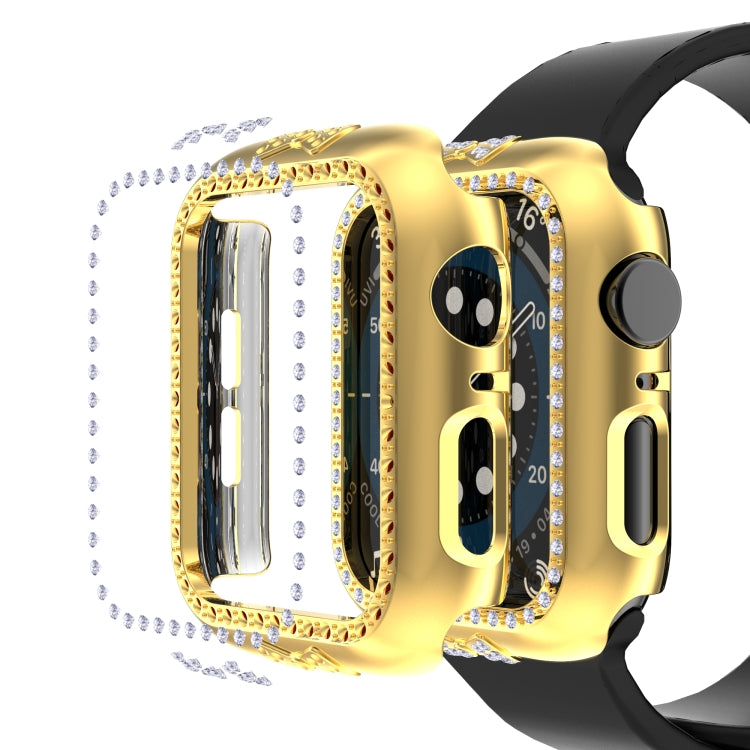 Bow-knot Diamond PC Watch Case For Apple Watch Series 6&SE&5&4 40mm