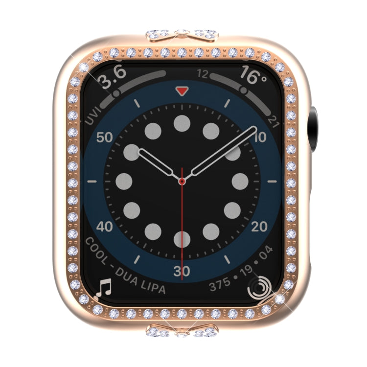 Bow-knot Diamond PC Watch Case For Apple Watch Series 6&SE&5&4 40mm