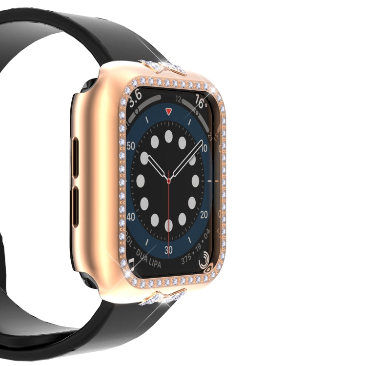Bow-knot Diamond PC Watch Case For Apple Watch Series 6&SE&5&4 40mm