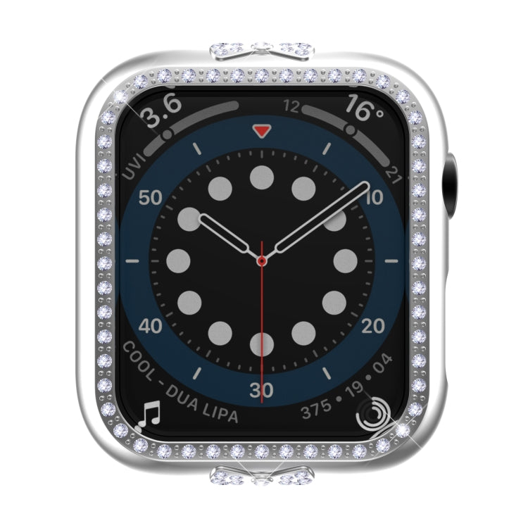 Bow-knot Diamond PC Watch Case For Apple Watch Series 6&SE&5&4 40mm