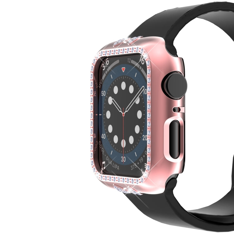 Bow-knot Diamond PC Watch Case For Apple Watch Series 6&SE&5&4 44mm