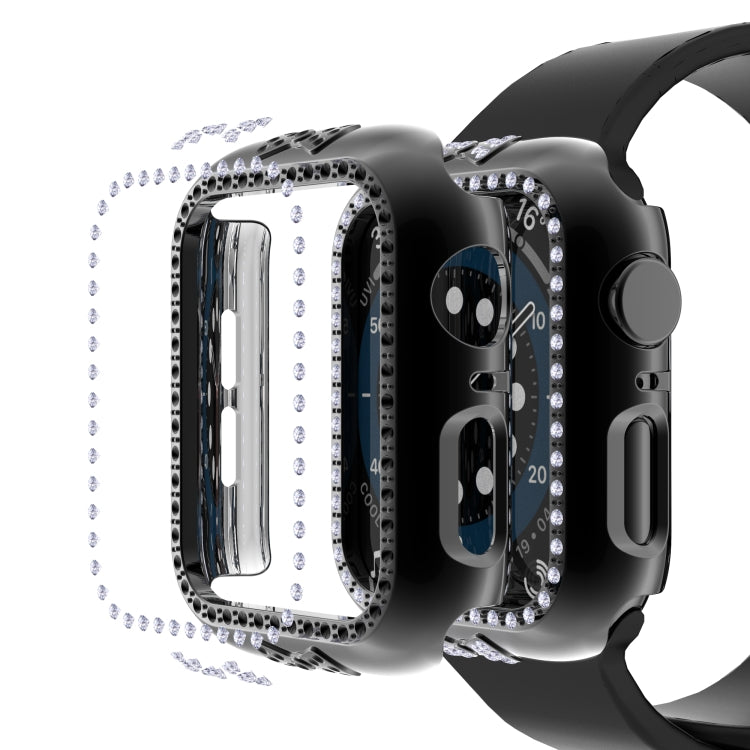 Bow-knot Diamond PC Watch Case For Apple Watch Series 6&SE&5&4 44mm