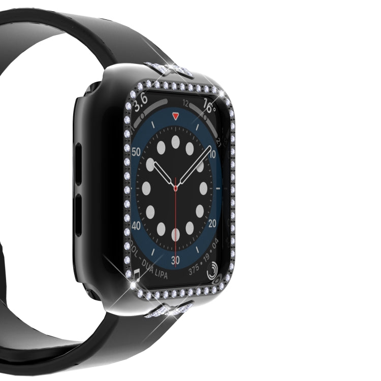 Bow-knot Diamond PC Watch Case For Apple Watch Series 6&SE&5&4 44mm
