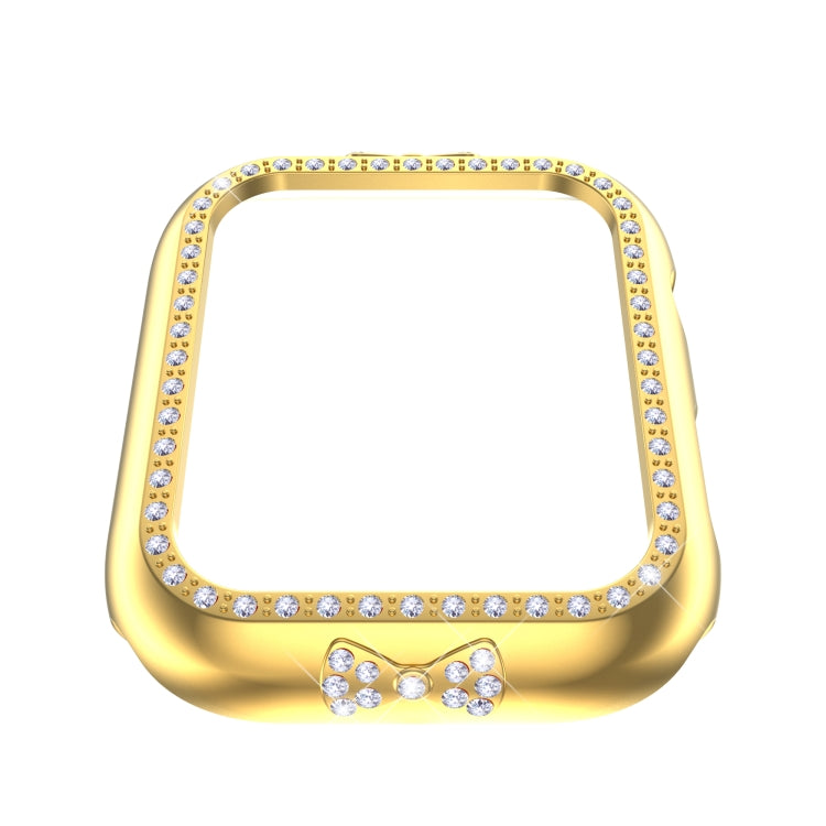 Bow-knot Diamond PC Watch Case For Apple Watch Series 6&SE&5&4 44mm