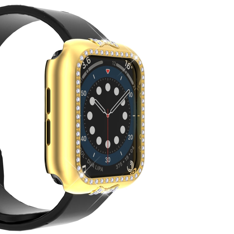 Bow-knot Diamond PC Watch Case For Apple Watch Series 6&SE&5&4 44mm