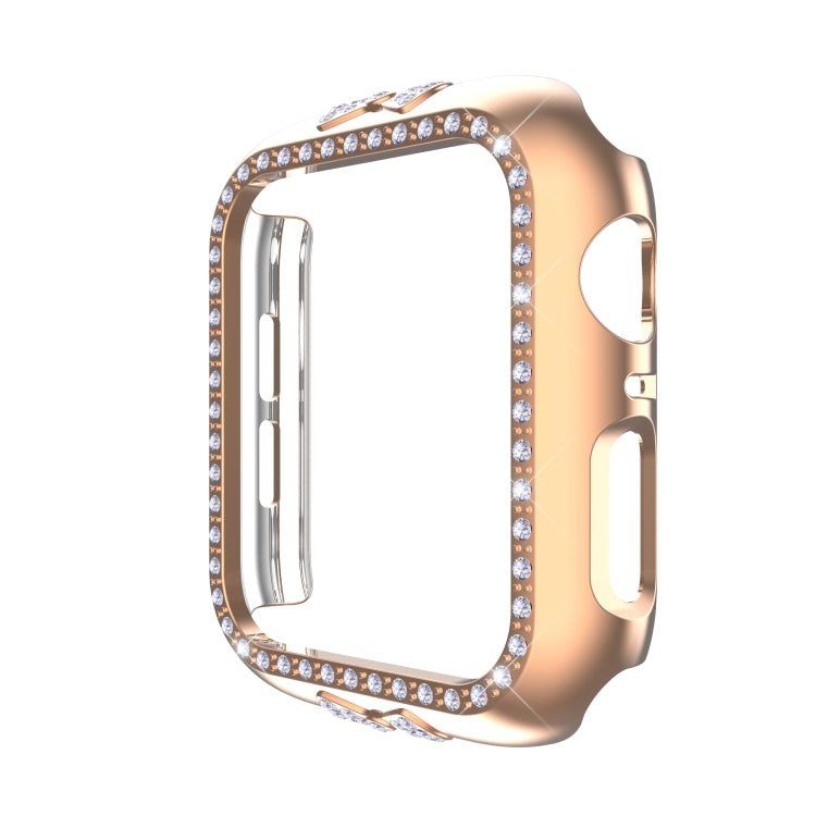 Bow-knot Diamond PC Watch Case For Apple Watch Series 6&SE&5&4 44mm