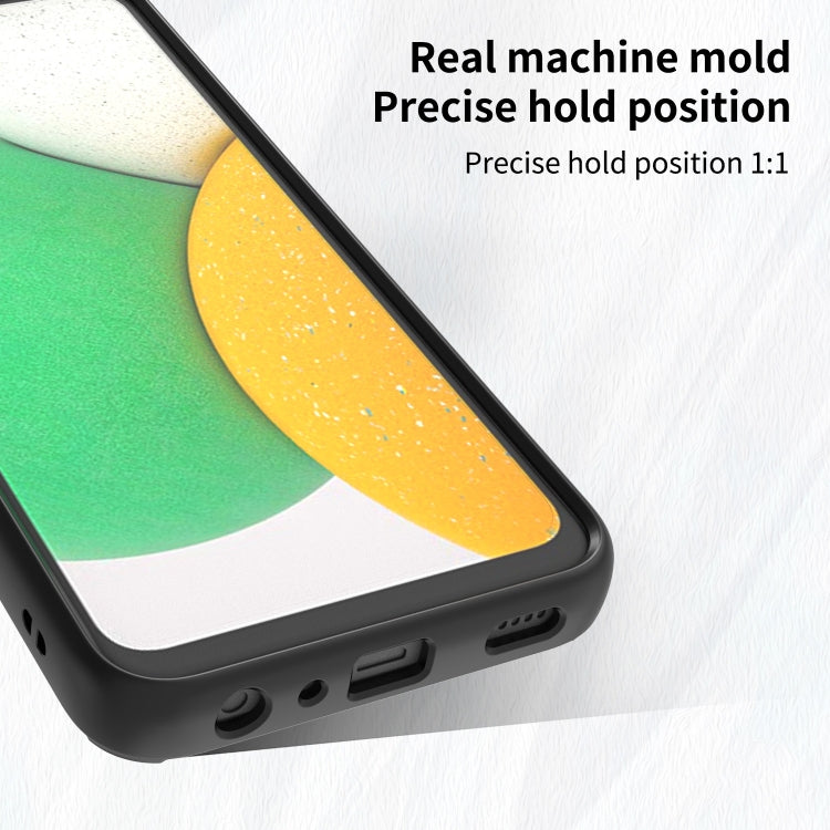 For Samsung Galaxy A03 Core Q Shadow I Ring Kickstand PC and TPU Hybrid Phone Case