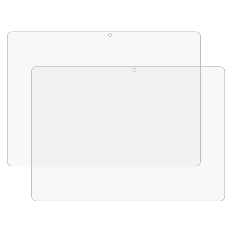 2 PCS 9H 2.5D Explosion-proof Tempered Glass Film for Teclast M20