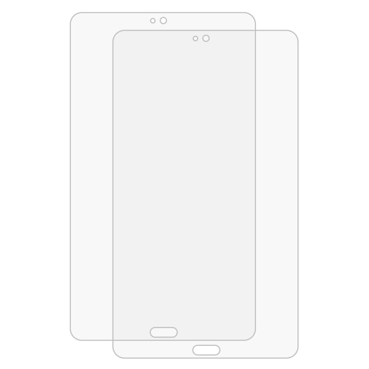 2 PCS 9H 2.5D Explosion-proof Tempered Glass Film for Teclast T8