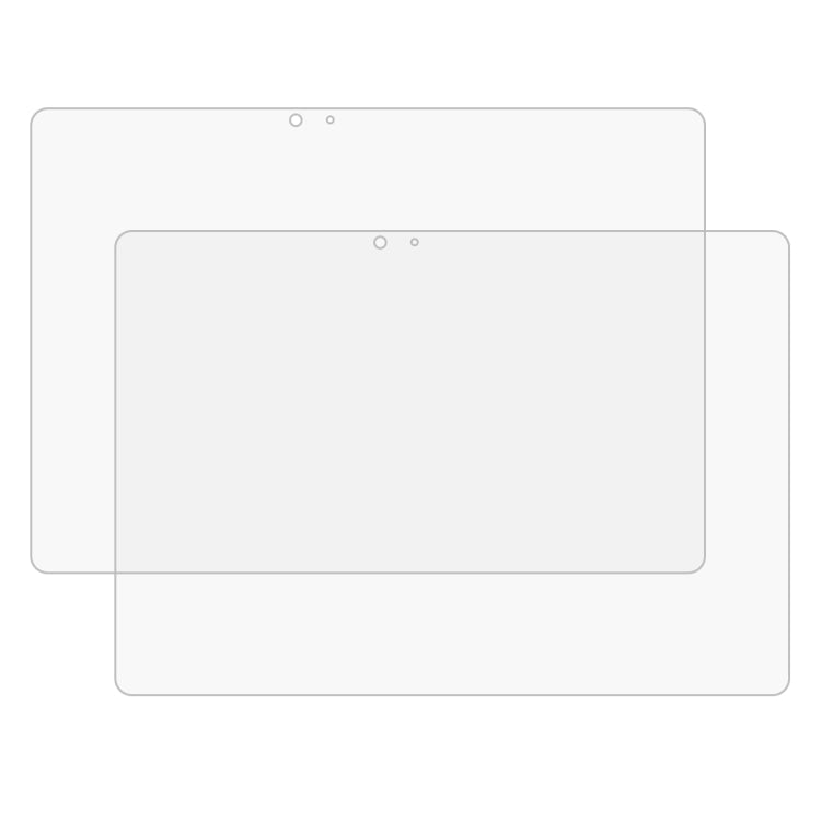 2 PCS 9H 2.5D Explosion-proof Tempered Glass Film for Teclast T10