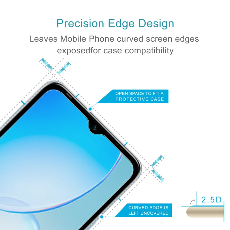 10 PCS 0.26mm 9H 2.5D Tempered Glass Film For Infinix Hot 12i