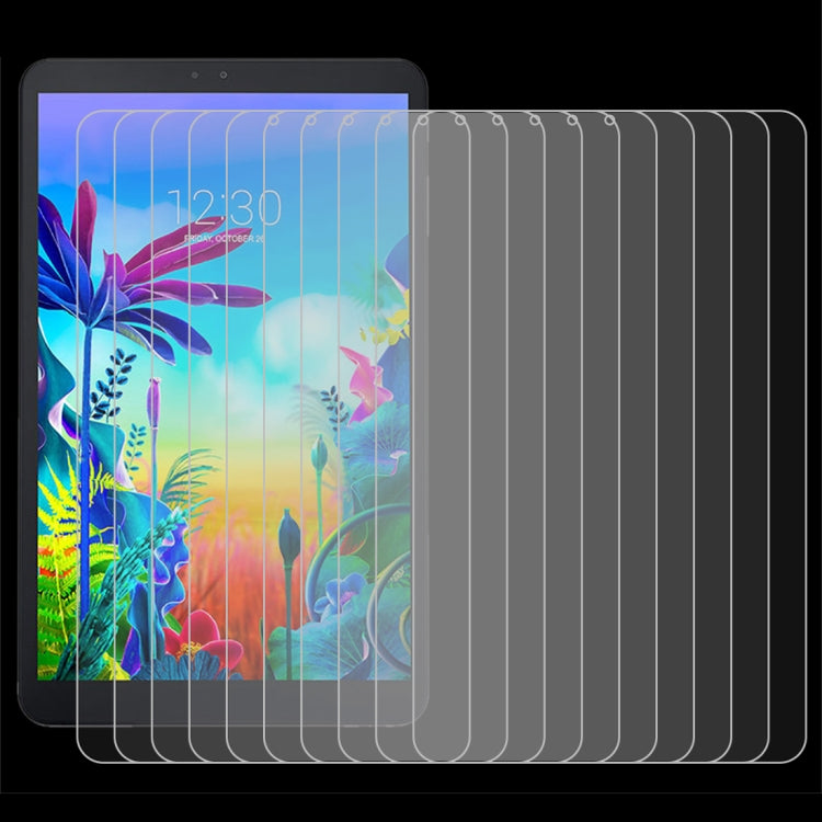 25 PCS 9H 2.5D Explosion-proof Tempered Glass Film for LG G Pad 5 10.1 inch