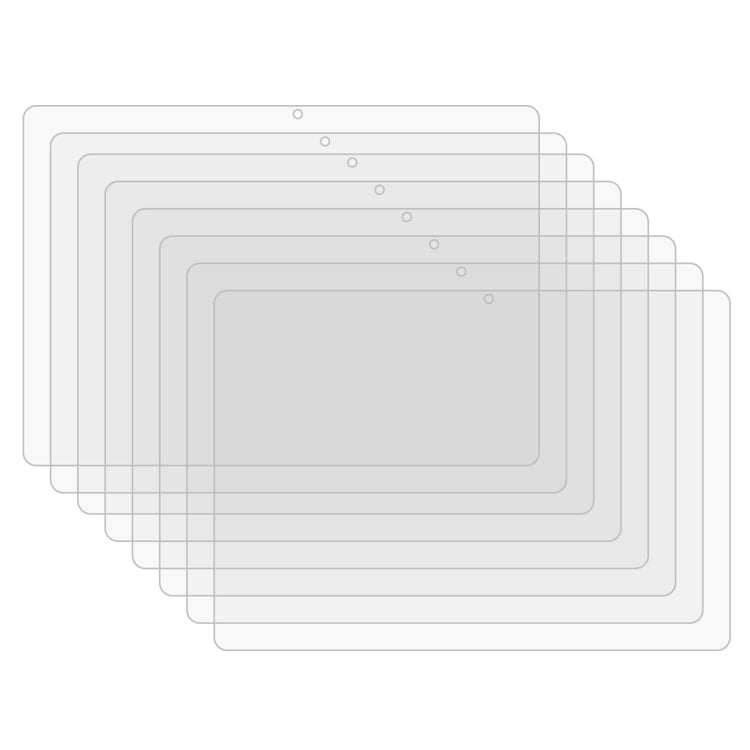 25 PCS 9H 2.5D Explosion-proof Tempered Glass Film for Teclast M20