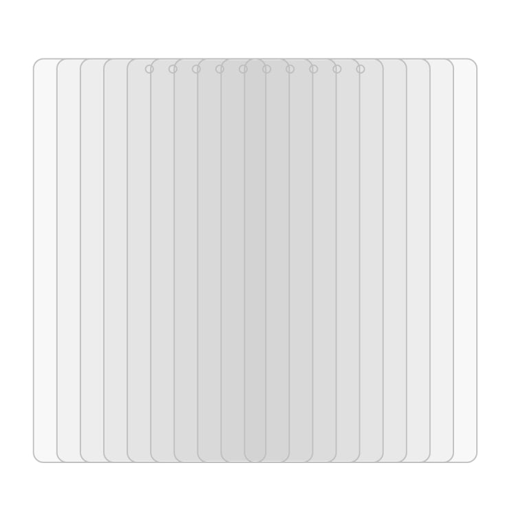 25 PCS 9H 2.5D Explosion-proof Tempered Glass Film for Teclast P80 Pro