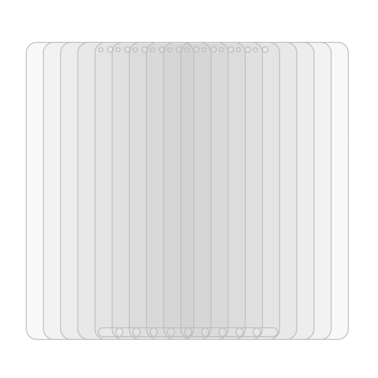 25 PCS 9H 2.5D Explosion-proof Tempered Glass Film for Teclast T8