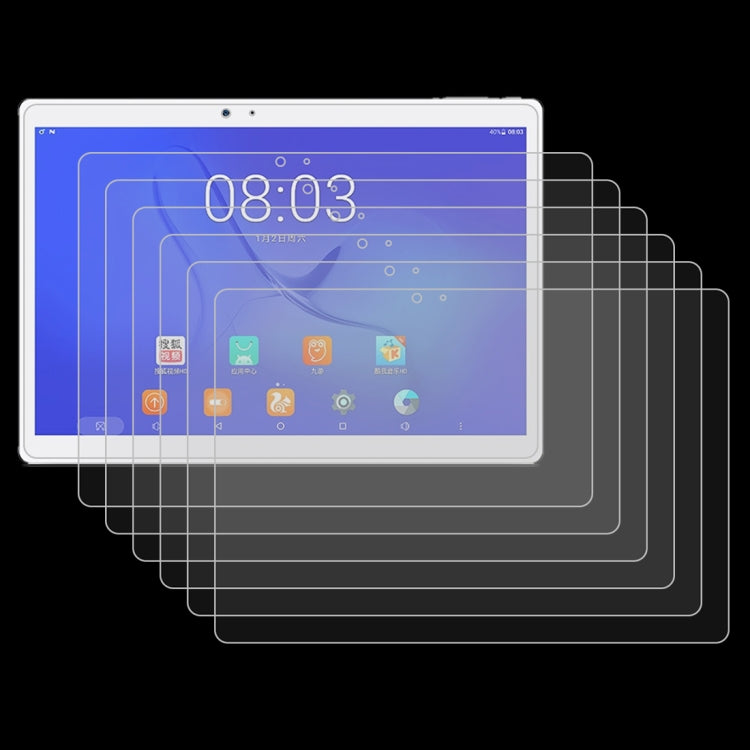 25 PCS 9H 2.5D Explosion-proof Tempered Glass Film for Teclast T10
