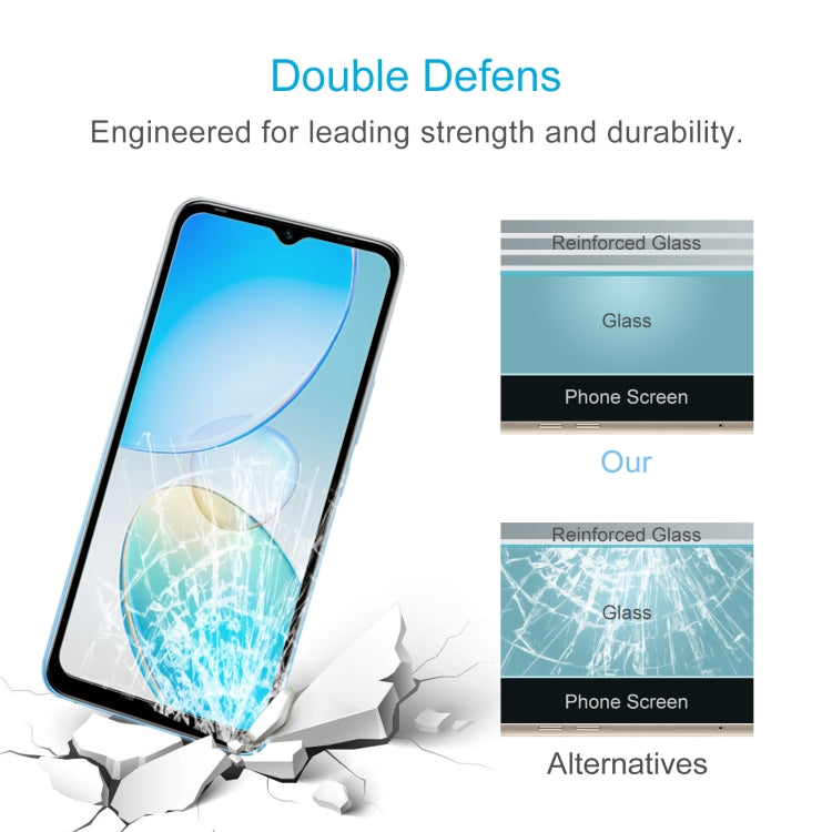 50 PCS 0.26mm 9H 2.5D Tempered Glass Film For Infinix Hot 12i