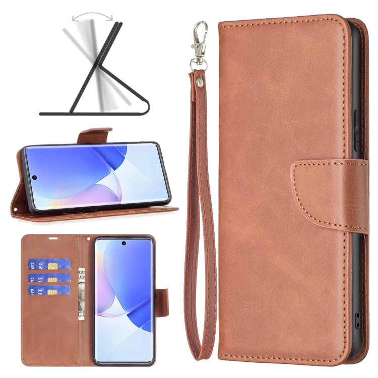 For Honor 50 / Huawei nova 9 Lambskin Texture Pure Color Leather Phone Case