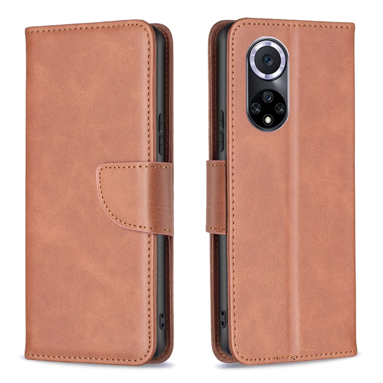 For Honor 50 / Huawei nova 9 Lambskin Texture Pure Color Leather Phone Case