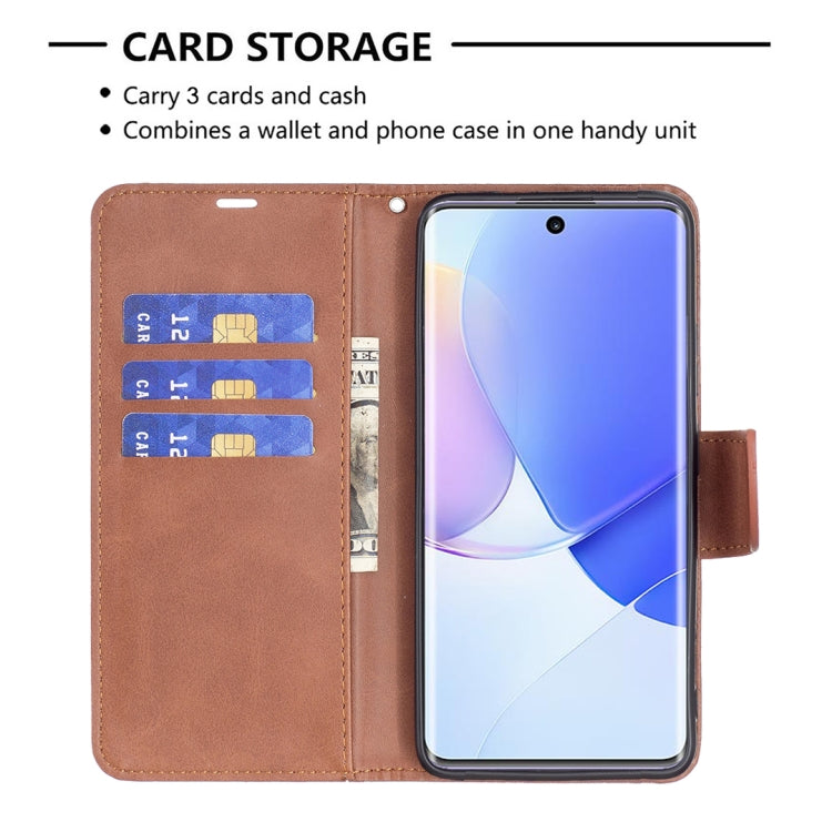 For Honor 50 / Huawei nova 9 Lambskin Texture Pure Color Leather Phone Case