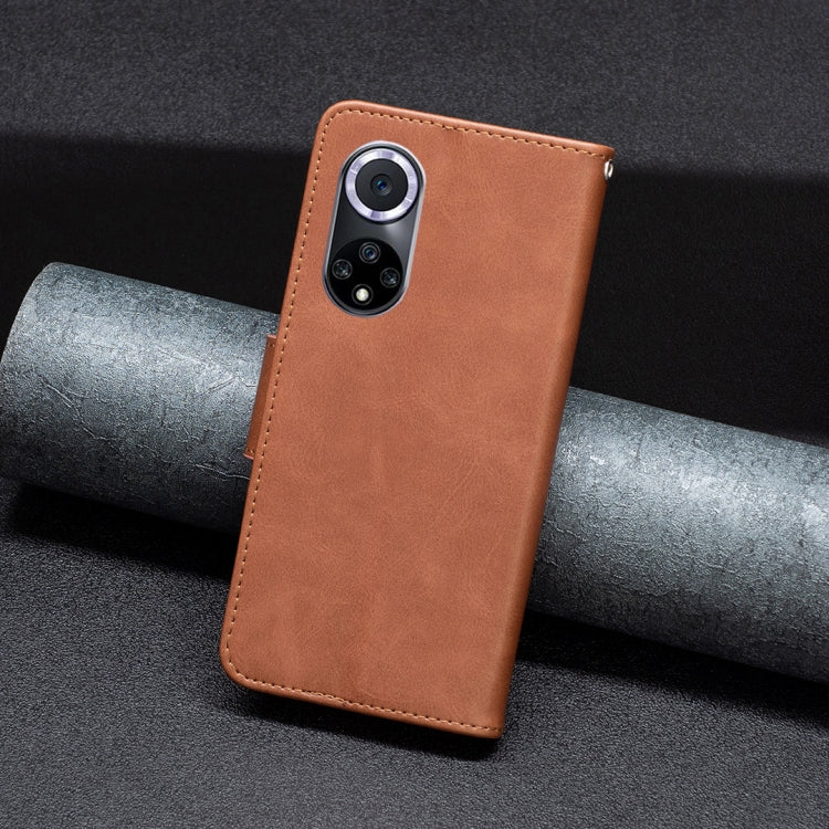 For Honor 50 / Huawei nova 9 Lambskin Texture Pure Color Leather Phone Case