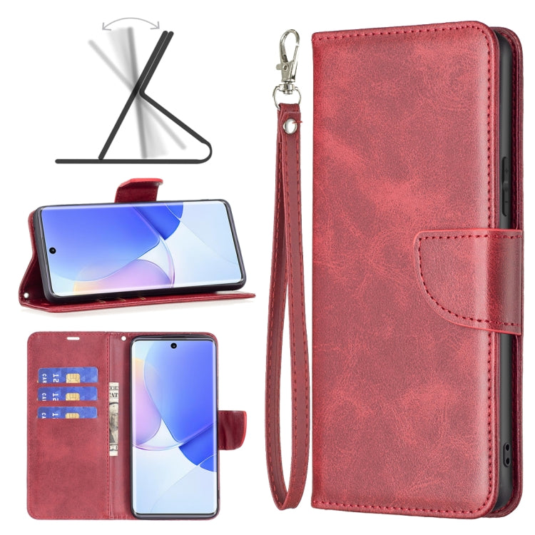 For Honor 50 / Huawei nova 9 Lambskin Texture Pure Color Leather Phone Case
