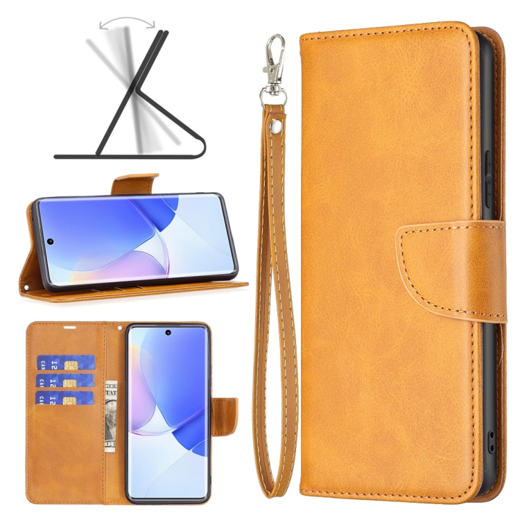 For Honor 50 / Huawei nova 9 Lambskin Texture Pure Color Leather Phone Case