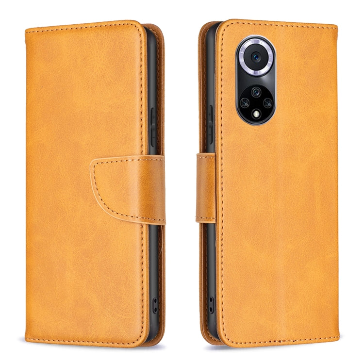 For Honor 50 / Huawei nova 9 Lambskin Texture Pure Color Leather Phone Case