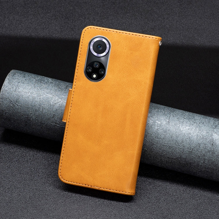 For Honor 50 / Huawei nova 9 Lambskin Texture Pure Color Leather Phone Case