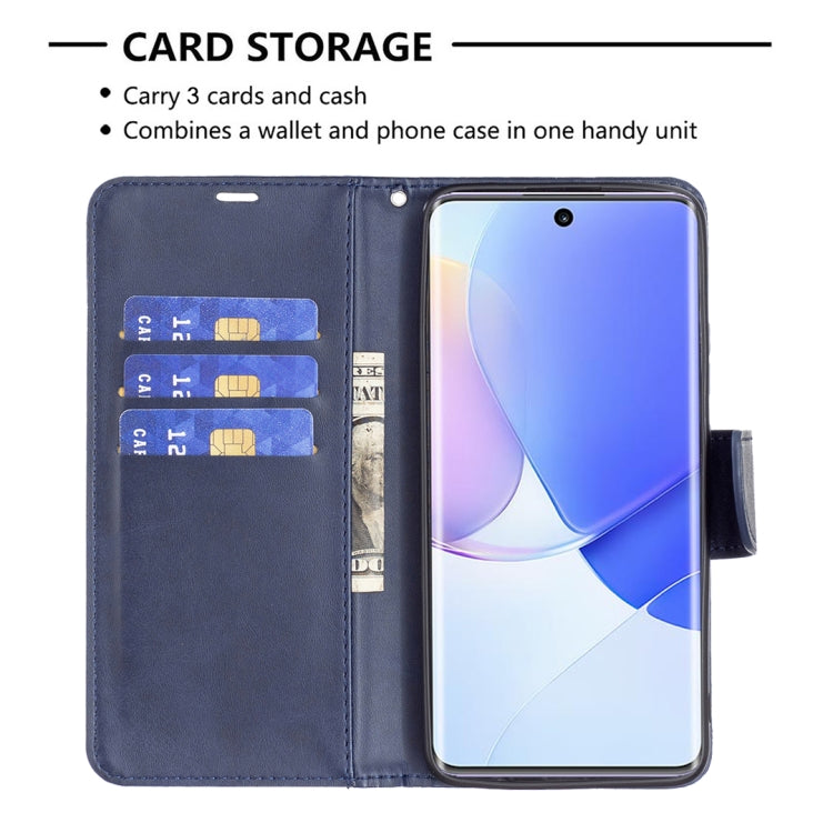 For Honor 50 / Huawei nova 9 Lambskin Texture Pure Color Leather Phone Case