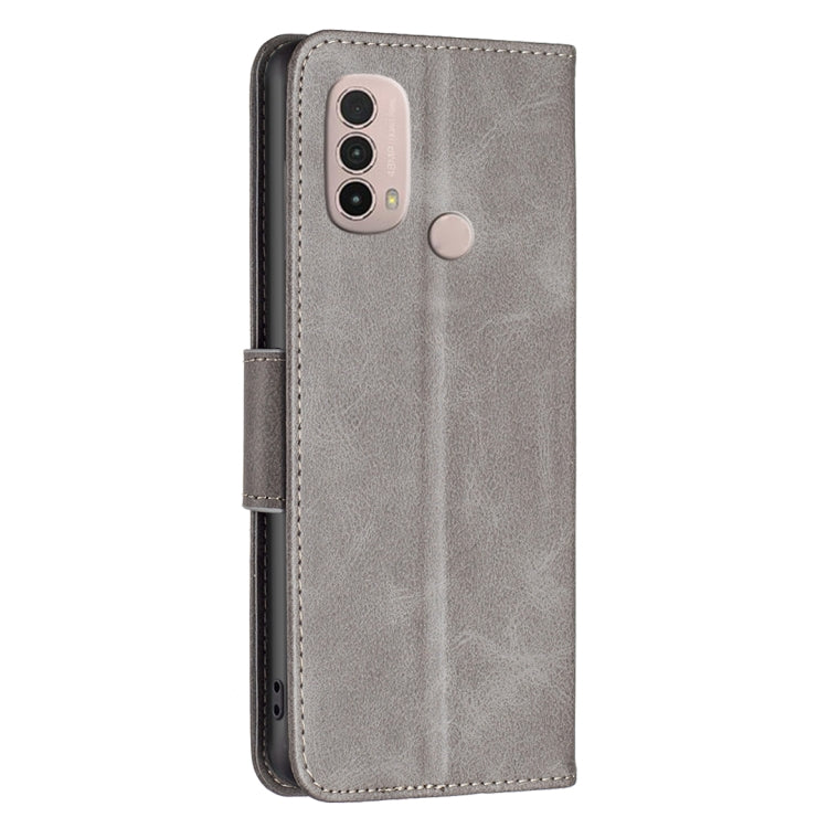 For Motorola Moto E40 / E30 Lambskin Texture Pure Color Leather Phone Case