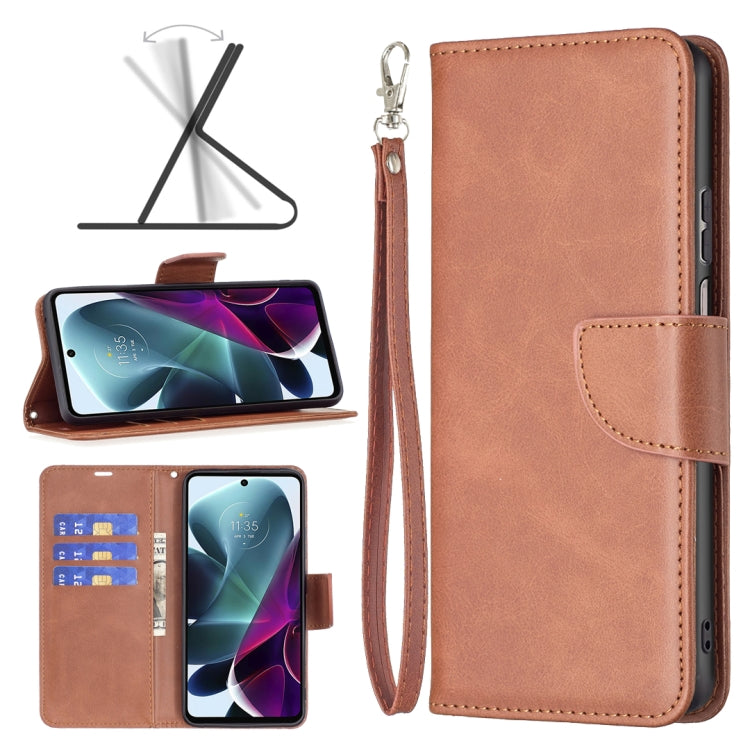 For Motorola Moto G200 5G / Edge S30 5G Lambskin Texture Pure Color Leather Phone Case