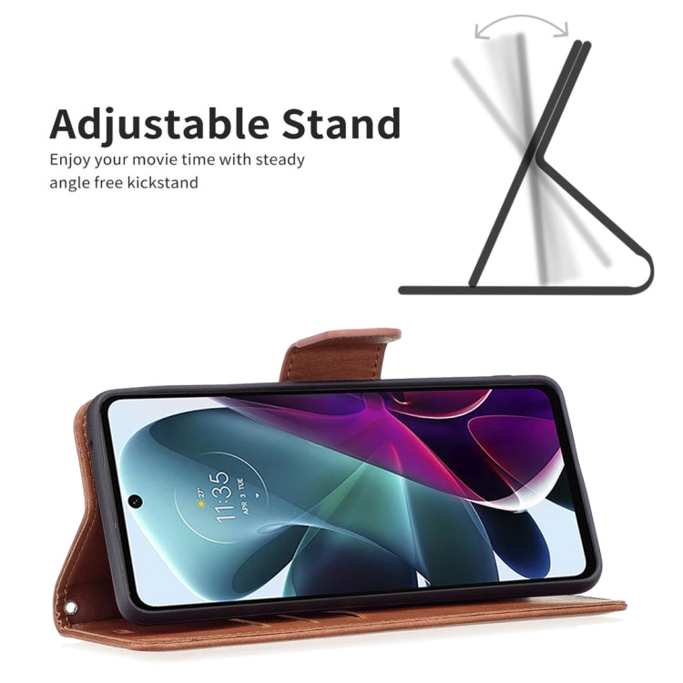 For Motorola Moto G200 5G / Edge S30 5G Lambskin Texture Pure Color Leather Phone Case