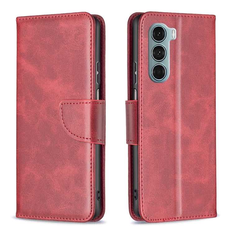 For Motorola Moto G200 5G / Edge S30 5G Lambskin Texture Pure Color Leather Phone Case