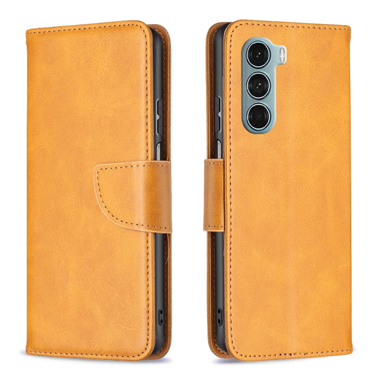 For Motorola Moto G200 5G / Edge S30 5G Lambskin Texture Pure Color Leather Phone Case