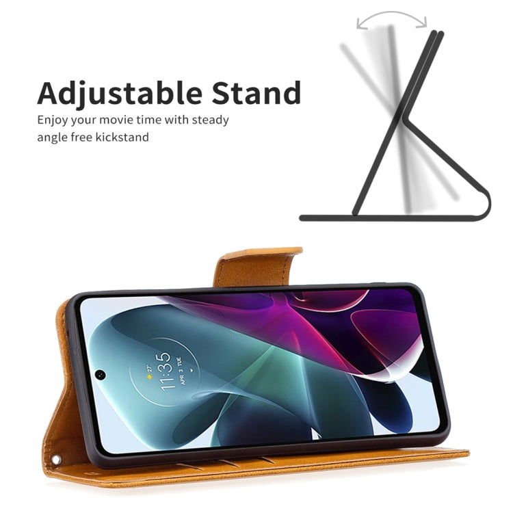 For Motorola Moto G200 5G / Edge S30 5G Lambskin Texture Pure Color Leather Phone Case