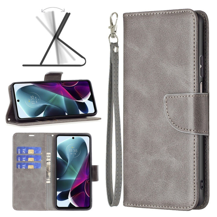For Motorola Moto G200 5G / Edge S30 5G Lambskin Texture Pure Color Leather Phone Case