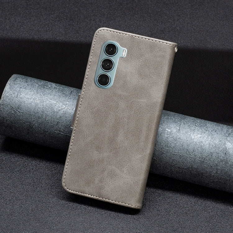 For Motorola Moto G200 5G / Edge S30 5G Lambskin Texture Pure Color Leather Phone Case