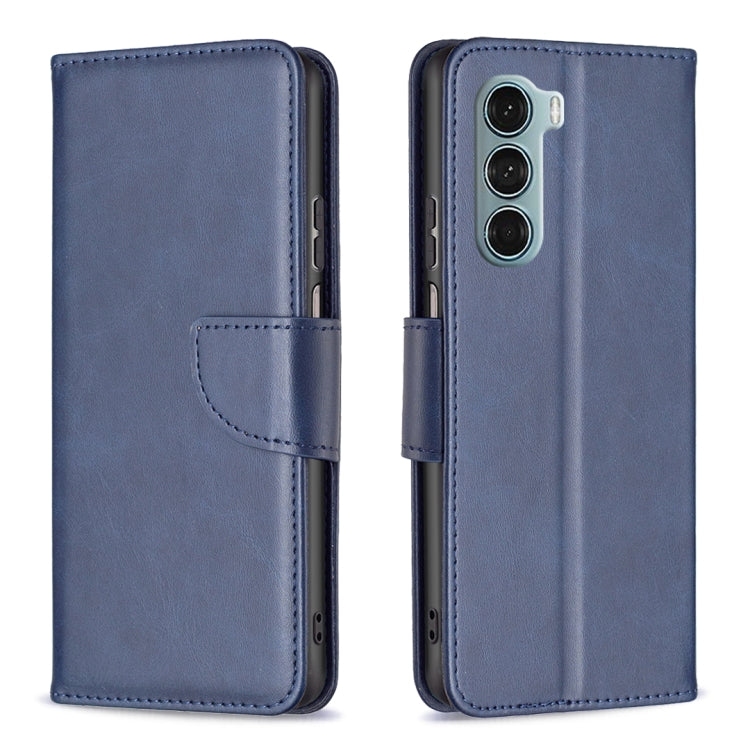 For Motorola Moto G200 5G / Edge S30 5G Lambskin Texture Pure Color Leather Phone Case