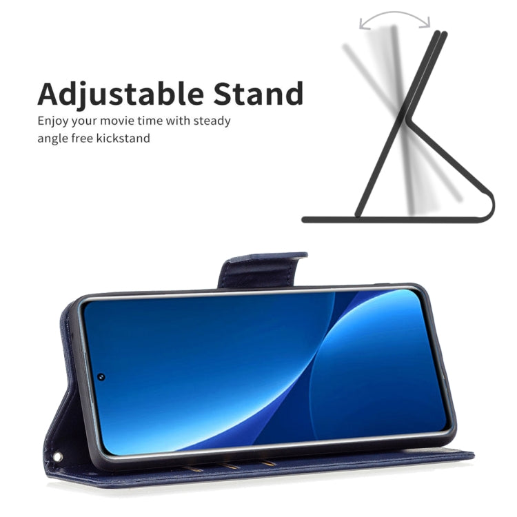 For Xiaomi 12 Pro Lambskin Texture Pure Color Leather Phone Case