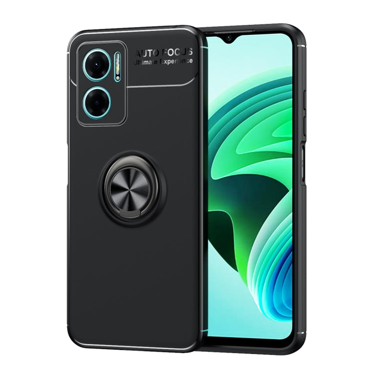 For Xiaomi Redmi Note 11E Metal Ring Holder TPU Phone Case