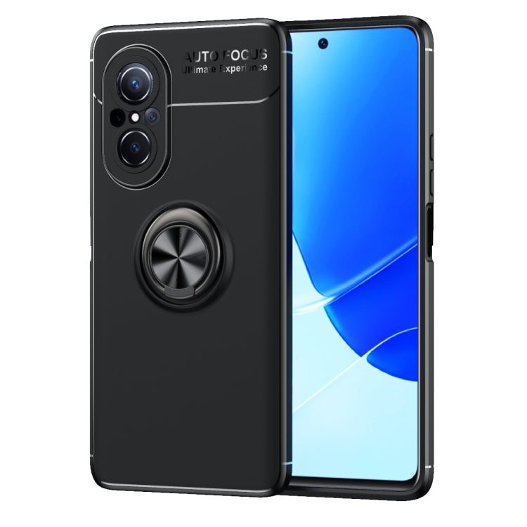 For Huawei nova 9 SE Metal Ring Holder TPU Phone Case