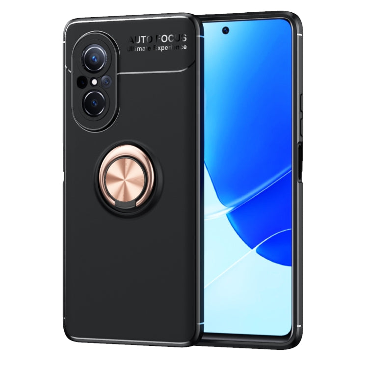 For Huawei nova 9 SE Metal Ring Holder TPU Phone Case