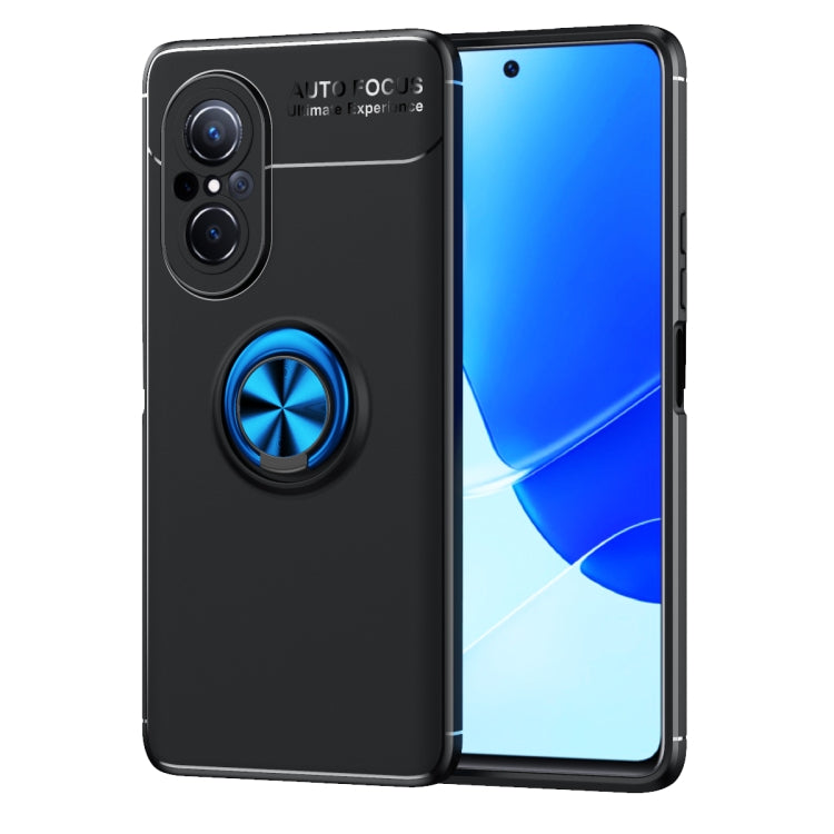 For Huawei nova 9 SE Metal Ring Holder TPU Phone Case